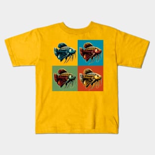 Bronze Corydoras - Cool Tropical Fish Kids T-Shirt